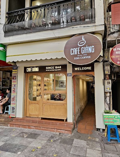 Egg Coffee Tasting at Cafe Giang