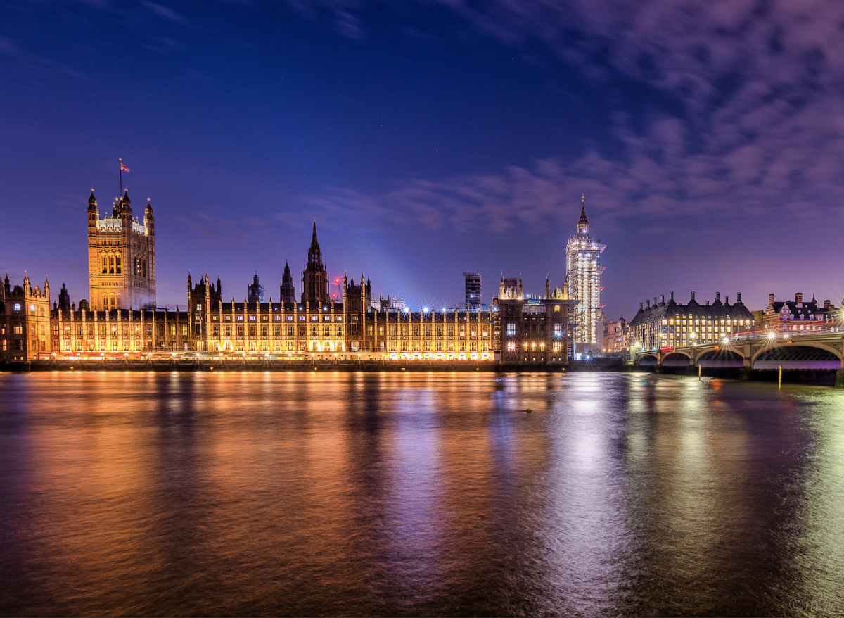 Houses of Parliament & Big Ben, London