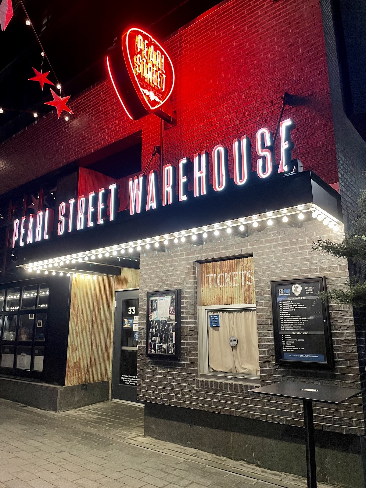 Pearl Street Warehouse, Washington