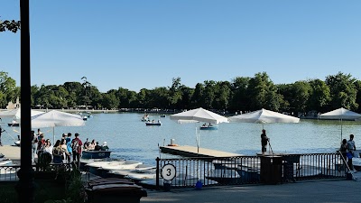 Rowing in El Retiro