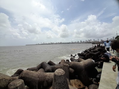 Sunset on the Marine Drive Wall