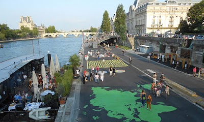 Sunset Walk along the Berges de Seine